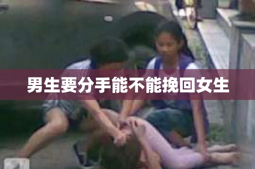 男生要分手能不能挽回女生