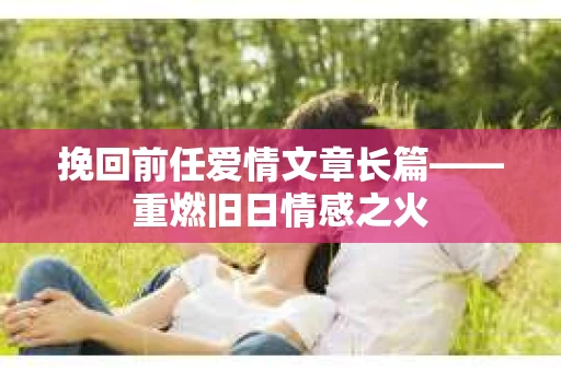 挽回前任爱情文章长篇——重燃旧日情感之火