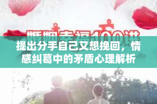 提出分手自己又想挽回，情感纠葛中的矛盾心理解析