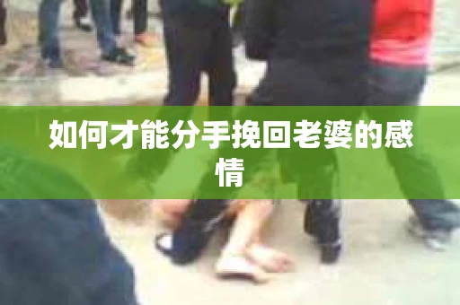 如何才能分手挽回老婆的感情