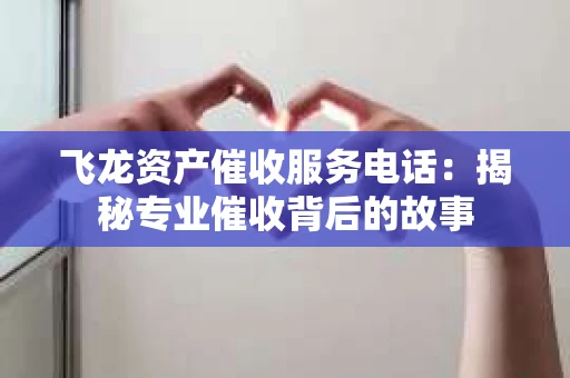飞龙资产催收服务电话：揭秘专业催收背后的故事