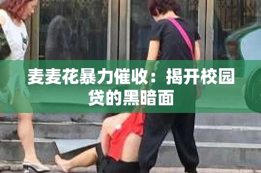麦麦花暴力催收：揭开校园贷的黑暗面