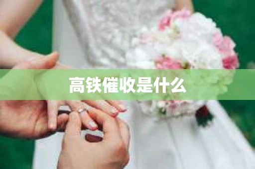 高铁催收是什么