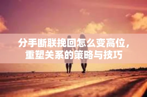 分手断联挽回怎么变高位，重塑关系的策略与技巧