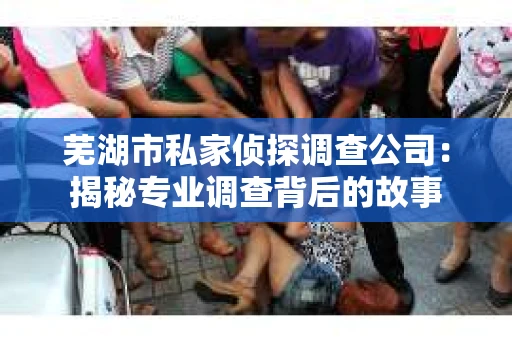 芜湖市私家侦探调查公司：揭秘专业调查背后的故事